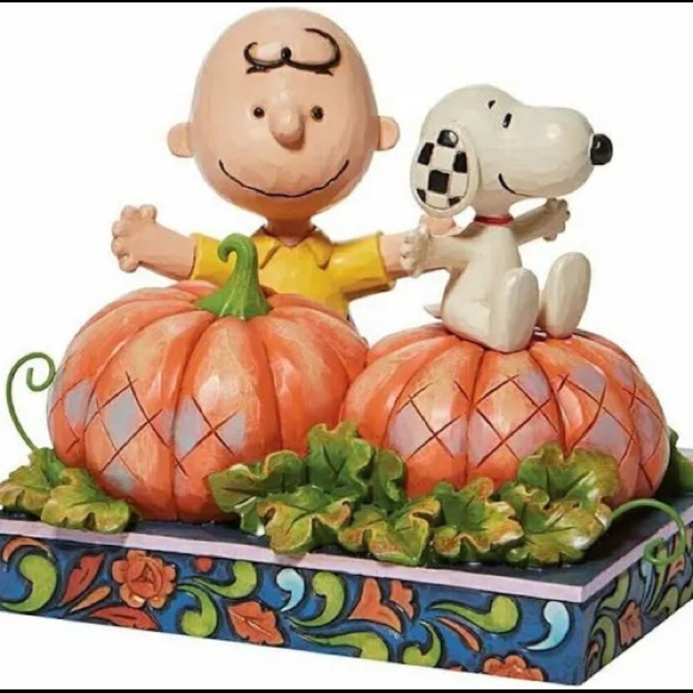 Jim Shore Peanuts “Pumpkin Treats”